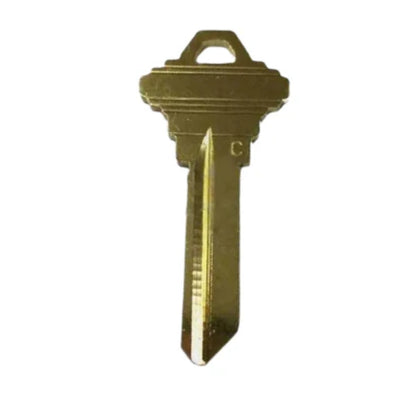 SC4 / 1145A 6-Pin Schlage Keys - Brass Finish (JMA SLG-4E-BR)
