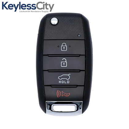 2014-2016 Kia Sportage / 4-Button Flip Key / PN: 95430-3W350 / NYODD4TX1306-TFL (SL13MY) (AFTERMARKET)