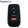 2022-2024 Toyota Tundra / 4-Button Smart Key / PN: 8990H-0C010 / HYQ14FBX (Aftermarket)