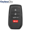 2022-2025 Toyota Corolla Cross / 4-Button Smart Key / PN: 8990H-0A020 / HYQ14FBW (original board) (AFTERMARKET)