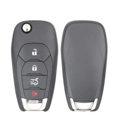 10 X 2016-2019 Chevrolet Cruze Sonic / 4-Button Flip Key / PN: 13588756 / LXP-T003 / 315 MHz / XL7 (AFTERMARKET) (BUNDLE OF 10)