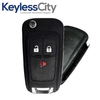 2013-2015 Chevrolet Spark / 3-Button Flip Key Remote / PN: 95233524 / A2GM3AFUS03 (AFTERMARKET)