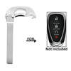 2016-2021 Chevrolet / Emergency Key / HU100 / 13590048 (AFTERMARKET)