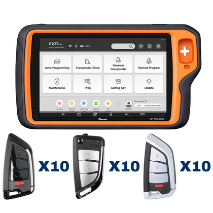 Xhorse Bundle – VVDI Key Tool Plus Tablet + 30 Xhorse Universal Remotes
