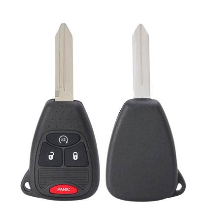 2007-2018 Jeep Dodge Chrysler / 4-Button Remote Head Key / OHT692713AA (AFTERMARKET)