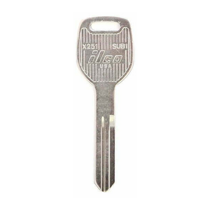 Ilco - SUB1 / X251 Subaru Metal Key