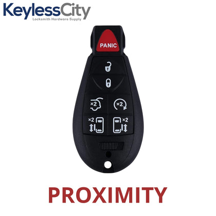 2008-2019 Chrysler Dodge VW / 7-Button Fobik Key / PN: 5026590 / IYZ-C01C / Keyless Go Fobik (AFTERMARKET)