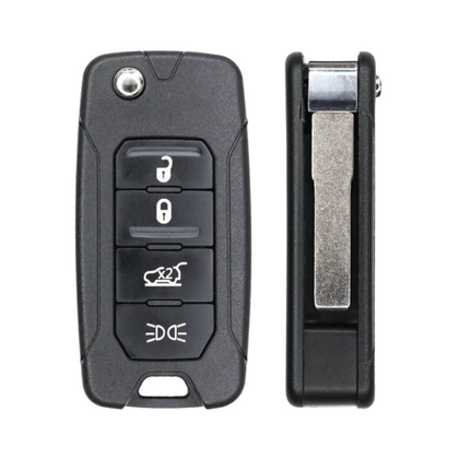 2015 - 2019 Jeep Renegade / Fiat 500X /4-Button Flip Key / 2ADFTFI5AM433TX (AFTERMARKET)