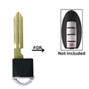 2006-2020 Nissan Infiniti / Non-Transponder Emergency Key / NI06-P DA34 / H0564-EG010 / (AFTERMARKET)