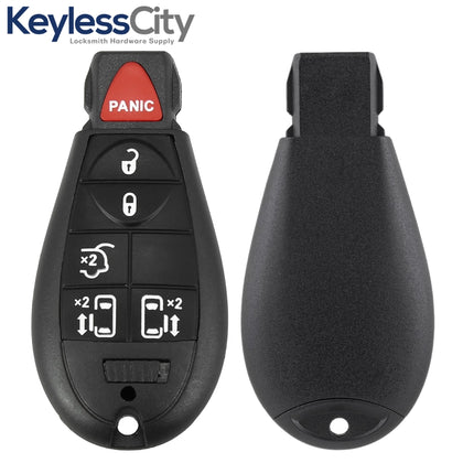 2008-2017 Chrysler / Dodge / VW /Jeep / 6-Button Fobik / M3N5WY783X / 433 MHz (AFTERMARKET)