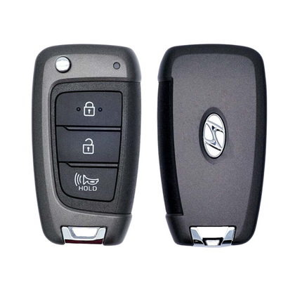 2022 Hyundai Santa Fe 3 Buttons Flip Key / 433MHz / 95430-S2200 / TQ8-RKE-4F41 (OEM)