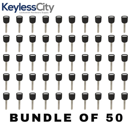 50 X 2013-2020 Honda - HO05 Transponder Key (G Chip) (AFTERMARKET) (BUNDLE OF 50)