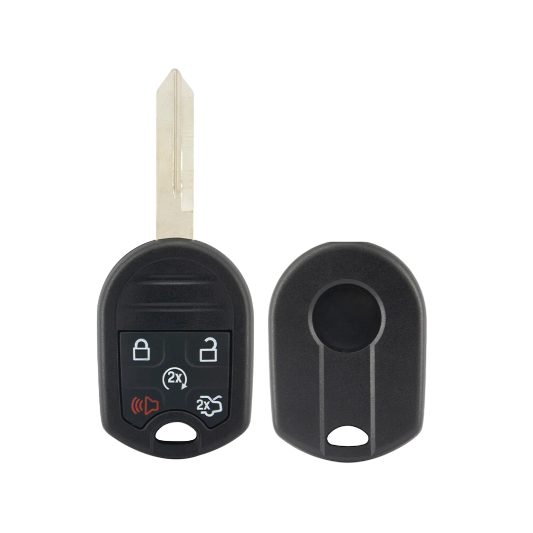 2011-2017 Ford / 5-Button Remote Head Key Shell / H75 / OUC6000022, CW ...