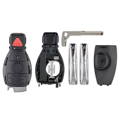 1997-2014 Mercedes Benz 4-Button Fobik Key SHELL For IYZ-3312