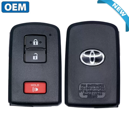 2021-2022 Toyota Tundra Tacoma Sequoia / 3 Buttons Smart Key / 89904-0C050 / HYQ14FBB (OEM)