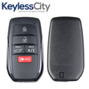 2023-2025 Toyota BZ4X / 5-Button Smart Key / PN: 8990H-42520 / HYQ14FBX (AFTERMARKET)