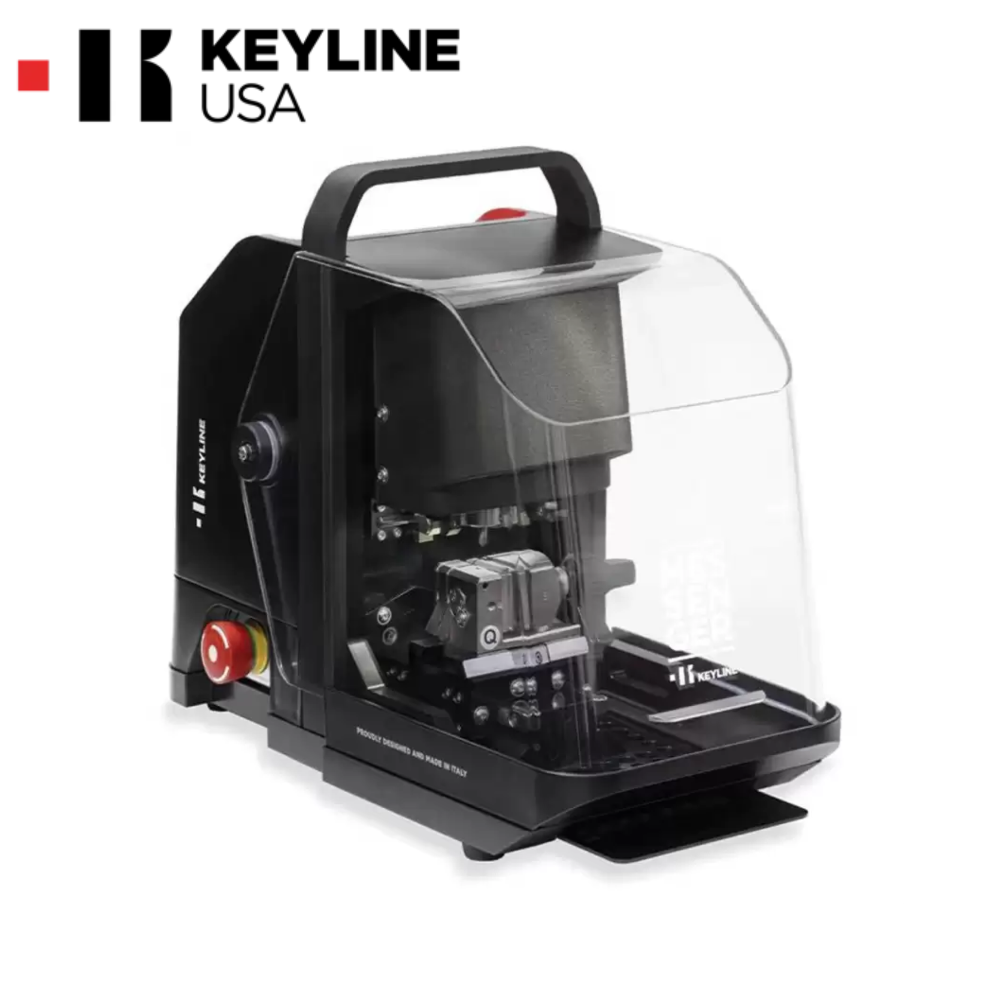 Key Dimpling Machine Keyline Messenger Portable Key Cutting Machine For Edge-Cut, Laser and ...