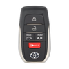 2021 Toyota Rav4 / 5 Buttons Smart Key / 312.11/314.35MHz / 8990H-42380 / HYQ14FBX (OEM Refurb)