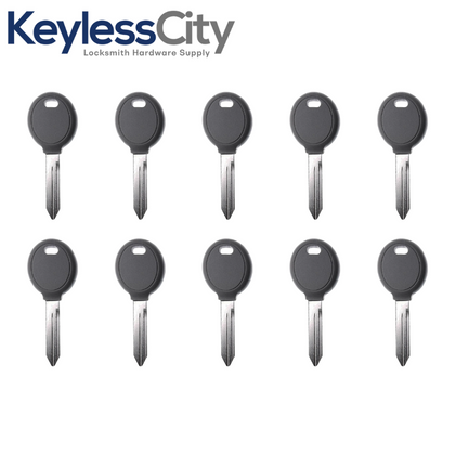 10 X Chrysler/ Dodge/ Jeep Y160 Transponder Key (4D64) (AFTERMARKET) (BUNDLE OF 10)