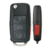 1998-2002 VW / 4-Button Flip Key / HLO1J0959753F / (AFTERMARKET)