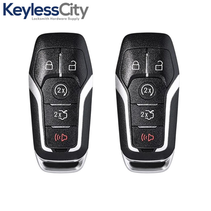 2 X 2013-2020 Ford Lincoln / 5-Button Smart Key / PN: 5923896 / M3N-A2C31243300 (AFTERMARKET) (BUNDLE OF 2)