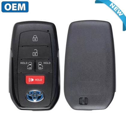 2021-2024 Toyota Sienna / 5 Buttons Smart Key / 8990H-08020 8990H-08021 / HYQ14FBX (OEM)