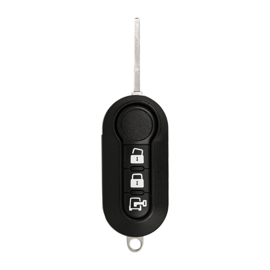 2015 - 2018 Dodge Ram Promaster / 3-Button Flip Key / PN: 68224015AA ...