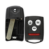 2007-2014 Acura / 4-Button Flip Key SHELL For MLBHLIK-1T And OUCG8D-439H-A