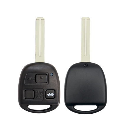 1998-2005 Lexus  / 3-Button Remote Head Key Short Blade TOY40 4D68 Chip / HYQ12BBT(AFTERMARKET)