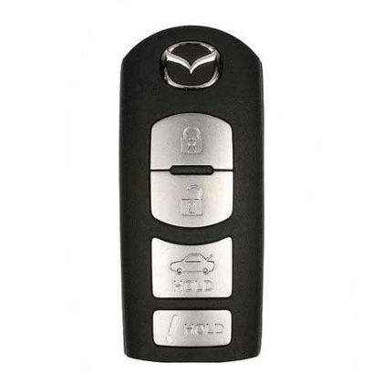 2014-2019 Mazda / 4-Button Smart Key / PN: GJY9-67-5DY / WAZSKE13D01 (OEM)