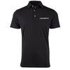 Basic Shirt - 220GSM 100% Cotton Black polo shirt - Medium