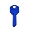 KW1 Key - Aluminum Kwikset Key Blanks - Blue (JMA KWI-1.ALB)