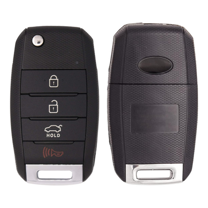 2017-2018 Kia Forte / 4-Button Flip Key / PN: 95430-A7200 / OSLOKA-875T (YD) (AFTERMARKET)