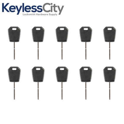 10 X 2013-2020 Ford Lincoln Side-Mill Transponder Key 128 Bit / HU101 (AFTERMARKET) (BUNDLE OF 10)