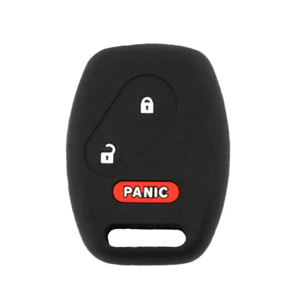 2005-2014 Honda / 3-Button Remote Head Key Silicone Cover / HO01 / CWTWB1U545, OUCG8D-380H-A