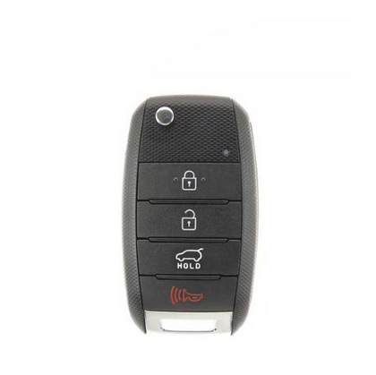 2014-2019 Kia Soul / 4-Button Flip Key / Gen 2 PS / PN: 95430-B2100 / OSLOKA-875T (AFTERMARKET) ﻿