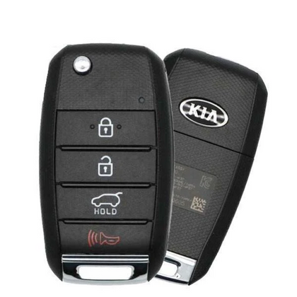 2016-2020 KIA Sportage 4 Buttons Remote Flip Key / 433MHz / 95430-D9100 / TQ8-RKE-4F27 (OEM)