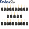 25 X 2011-2013 Honda Odyssey / 5-Button Remote Head Key SHELL / HO01 / N5F-A04TAA (Bundle of 25)