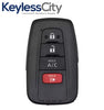 2017-2021 Toyota Prius Prime / 4-Button Smart Key / PN: 89904-47460 / HYQ14FBE-0410 (AFTERMARKET)