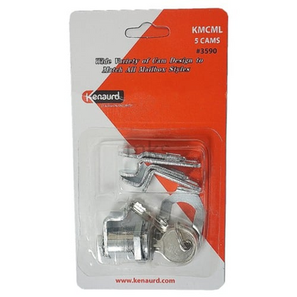 Kenaurd: Multi-cam Mailbox Lock with Threaded Body (5 Different Cams)