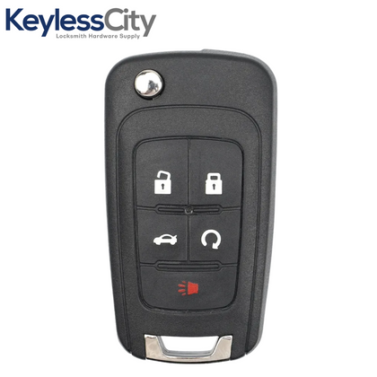 2010-2020 GM / 5-Button Flip Key / OHT01060512 (AFTERMARKET)