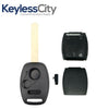 2002-2014 Honda / 3-Button Remote Head Key STRONG SHELL / HO01 / OUCG8D-380H-A, CWTWB1U545, CWTWBIU545 (AFTERMARKET)