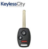 2007-2015 Honda / 3-Button Remote Head Key / PN: 35111-SWA-306 / MLBHLIK-1T (Aftermarket)