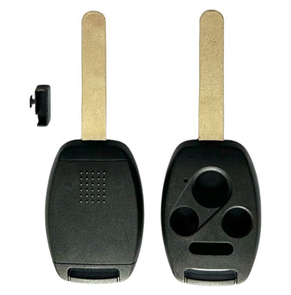 2005-2013 Honda / 4-Button Remote Head Key STRONG SHELL / HO01 / OUCG8D-380H-A, MLBHLIK-1T, KR55WK49308, N5F-S0084A (AFTERMARKET)