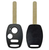 25 X 2002-2014 Honda / 3-Button Remote Head Key Shell with chip holder / HO01 / OUCG8D-380H-A CWTWB1U545 CWTWBIU545 (Bundle of 25)