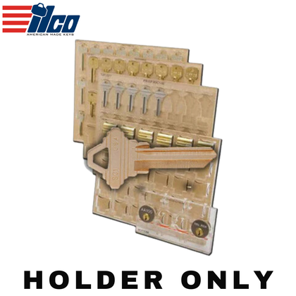 Ilco - EIP-KH1RH - Engrave-It - Schlage Keys (Sc1/Sc4 Taylor Line Key W/Reduced Head) Key Holder - Holds 24 - for Engrave-It Pro Machine