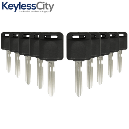 10 X 2002-2019 Nissan Infiniti NI04T Transponder Key (Chip 46) (AFTERMARKET) (BUNDLE OF 10)