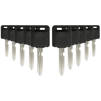 10 X 2002-2019 Nissan Infiniti NI04T Transponder Key (Chip 46) (AFTERMARKET) (BUNDLE OF 10)