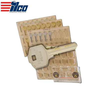 Ilco - EIP-KH21 - Engrave-It - Kaba Peaks 6-7 Pin Style Key Holder - Holds 21 - for Engrave-It Pro Machine
