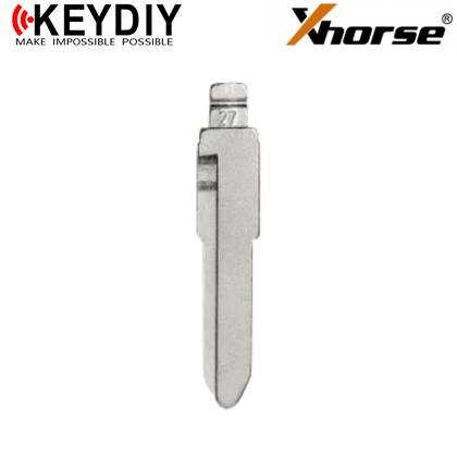 KEYDIY - MZ34 - Flip Key Blade - #27 - For Xhorse / Keydiy Universal Remote Flip Keys